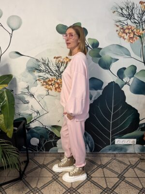 Dres Azara - pudrowy róż