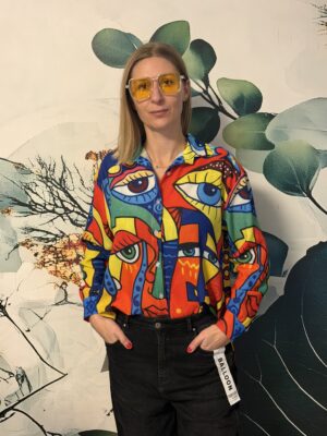 Koszula - geometryczne wzory